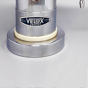 1960s Big Velox Espresso Coffee Machine by P. Malago. Made in Italy