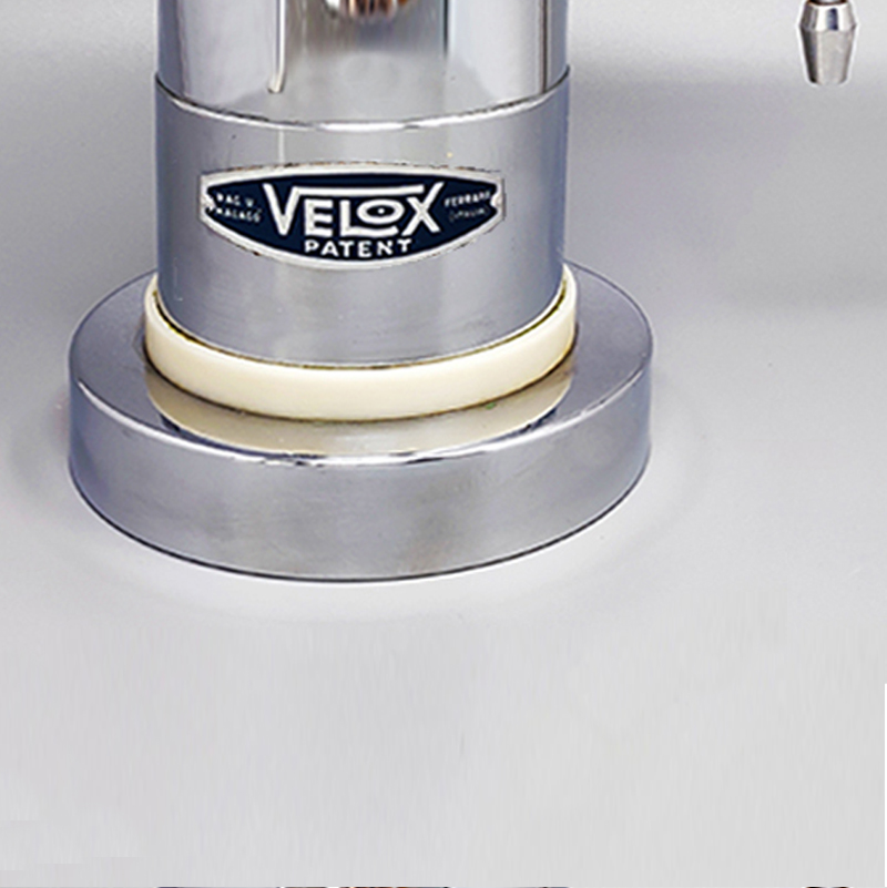 1960s Big Velox Espresso Coffee Machine by P. Malago. Made in Italy