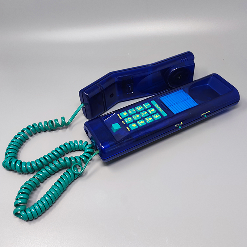 1980s Gorgeous Swatch Twin Phone "Deluxe". Memphis Style