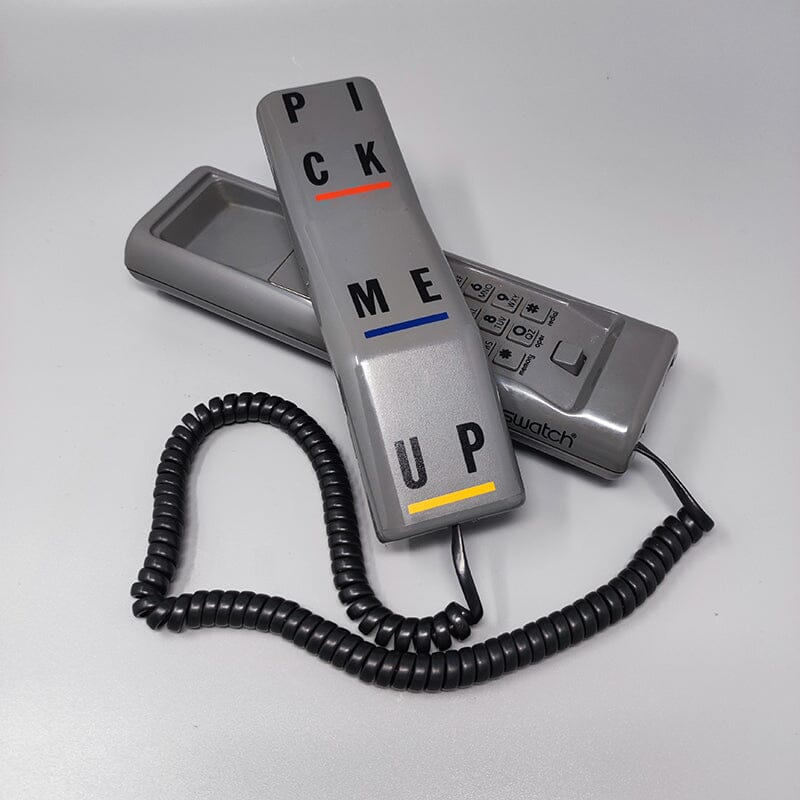 1980s Swatch Phone "Pick me Up". Memphis Style