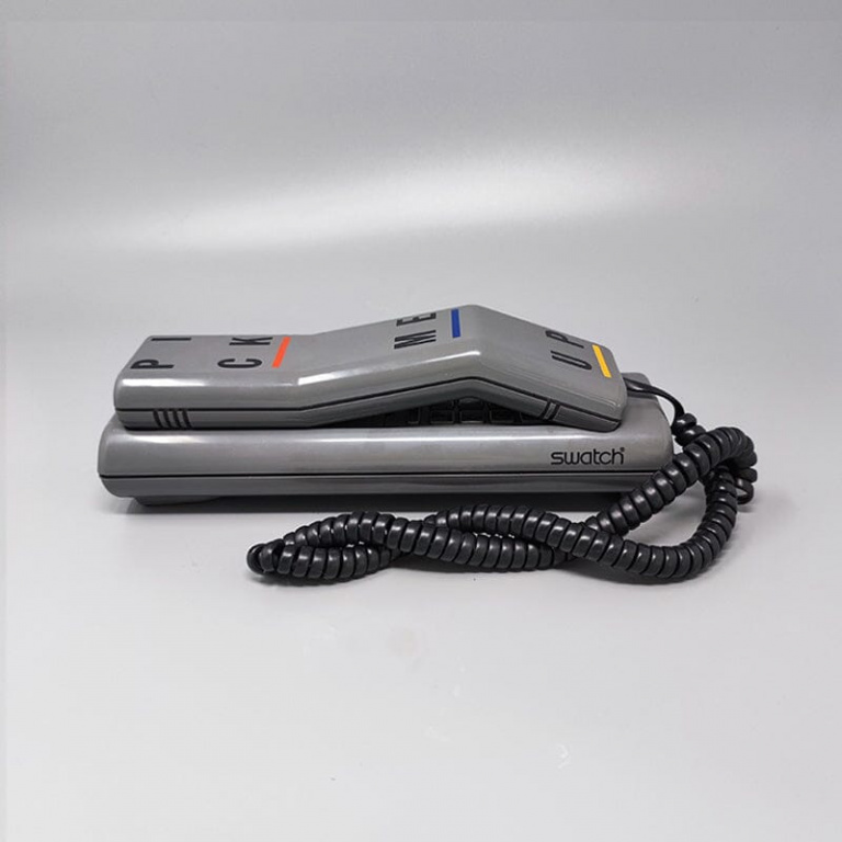 1980s Swatch Phone "Pick me Up". Memphis Style - Image 2