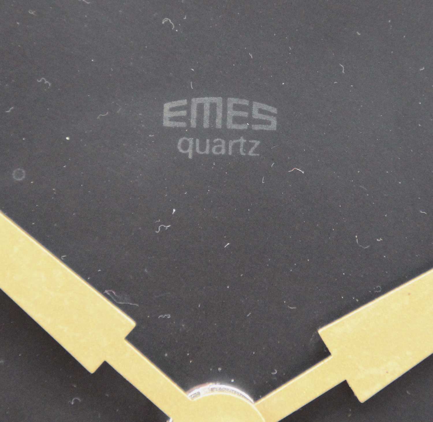 Fine Sunburst Brutalist Wall Clock by Emes, 1960s