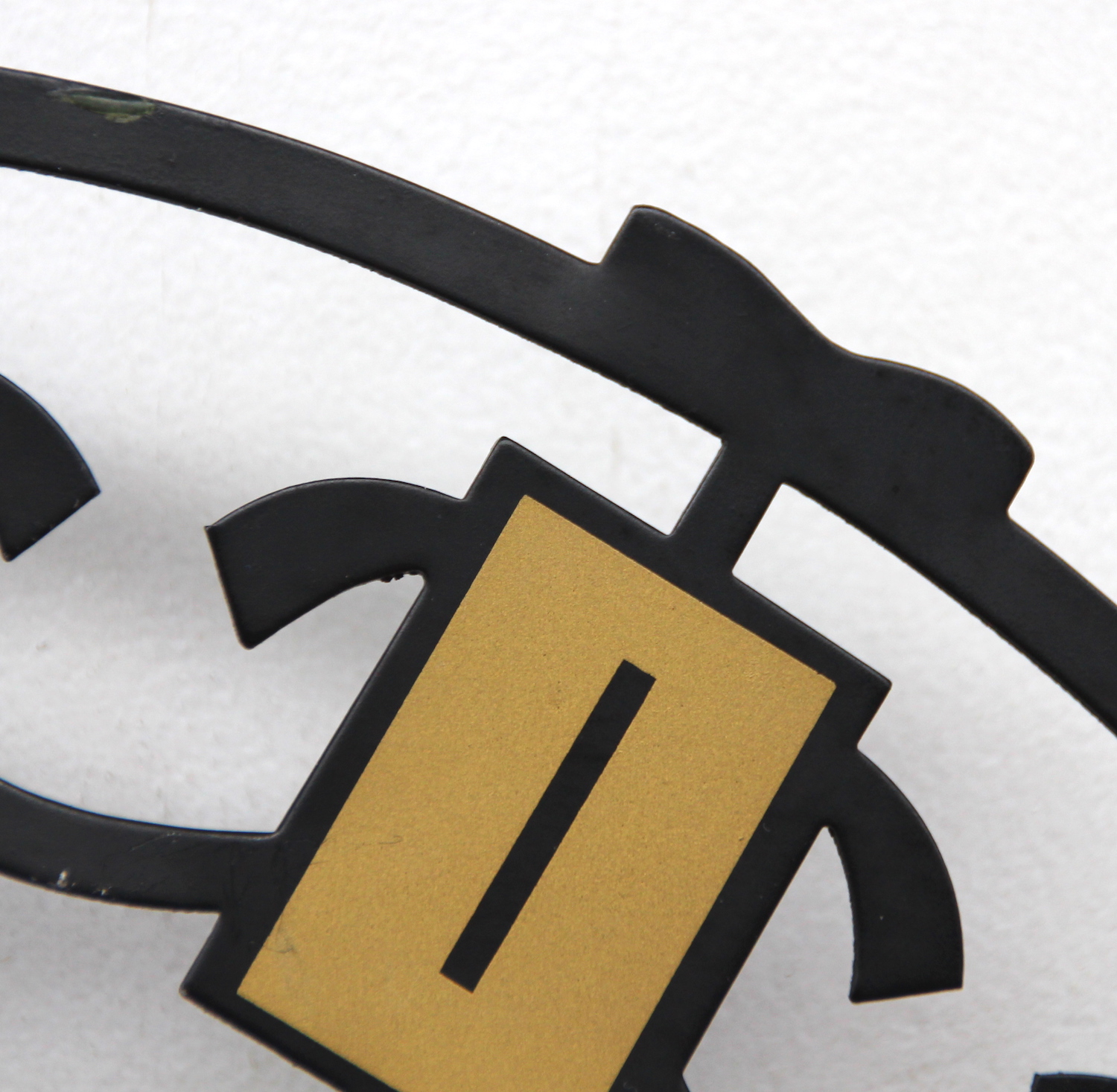 Fine Sunburst Brutalist Wall Clock by Emes, 1960s