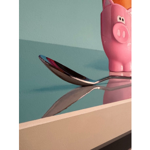 Pink Pig Egg Cup Still Life By Artist Christopher Green