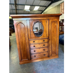 Victorian compactum wardrobe