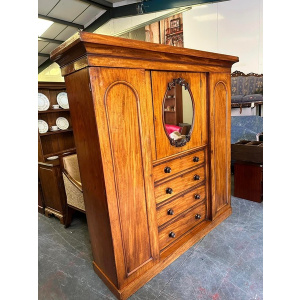 Victorian compactum wardrobe