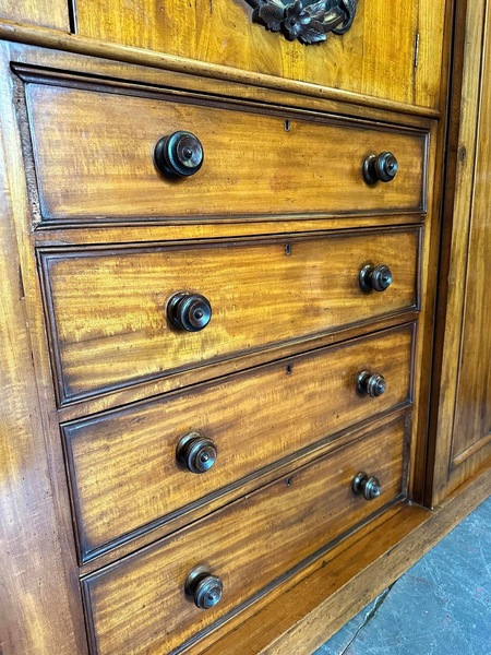 Victorian compactum wardrobe