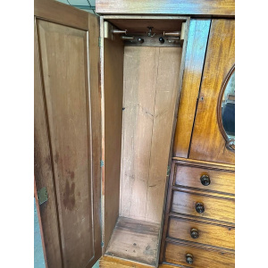 Victorian compactum wardrobe