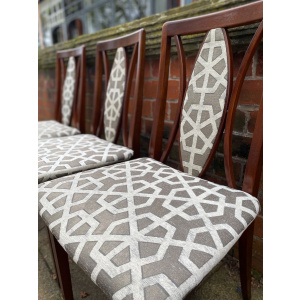 Mid century GPlan dining chairs x 4