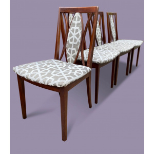 Mid century GPlan dining chairs x 4
