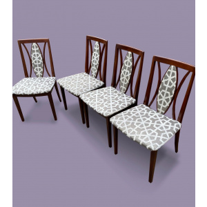 Mid century GPlan dining chairs x 4