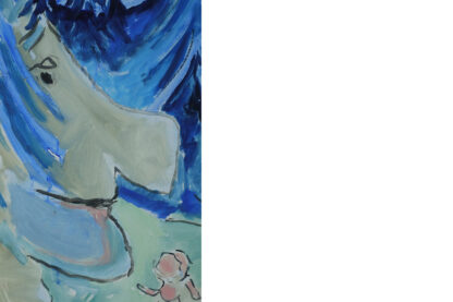 Lennart Lilja, Sagomöte, Oil on Board, Framed - Image 5