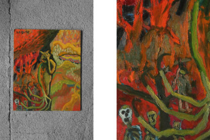 Lennart Lilja, Oil on Board, 1945 - Image 2