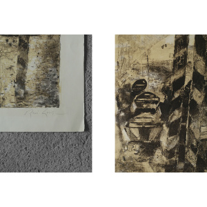 René Genis, Lithograph on BFK Rives Paper, 1970s