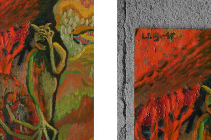 Lennart Lilja, Oil on Board, 1945 - Image 3