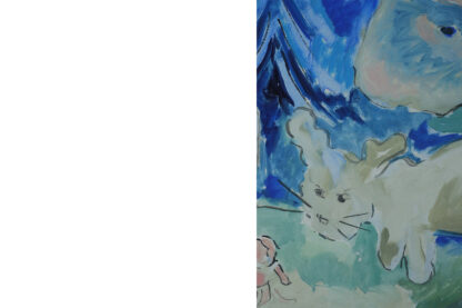 Lennart Lilja, Sagomöte, Oil on Board, Framed - Image 4