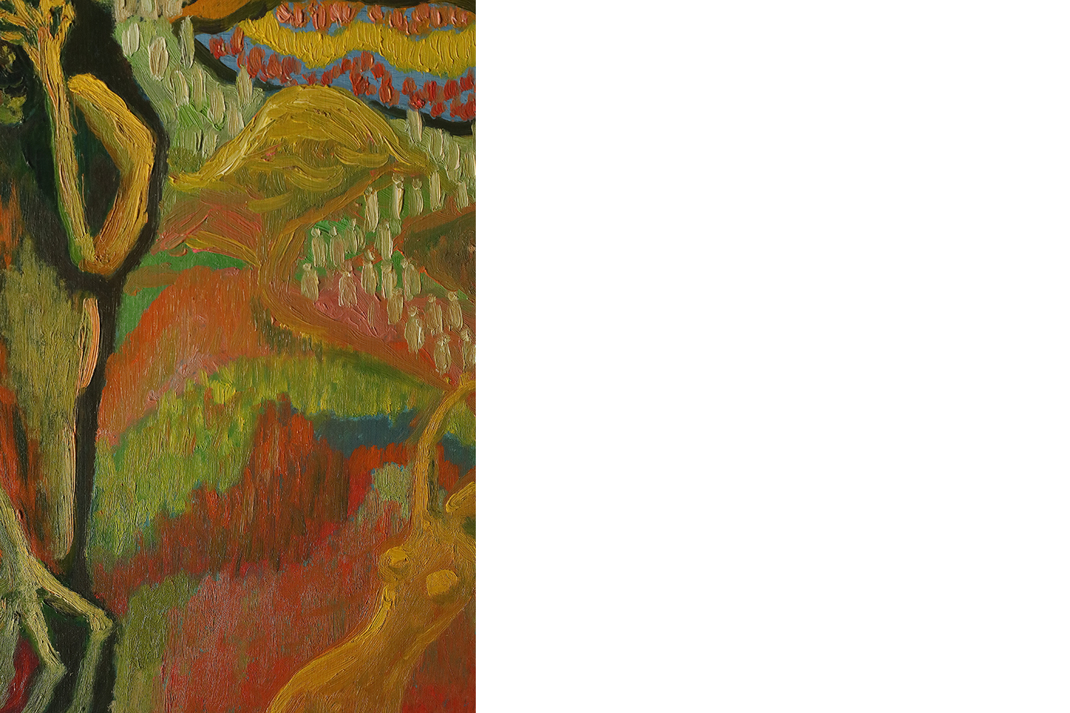 Lennart Lilja, Oil on Board, 1945