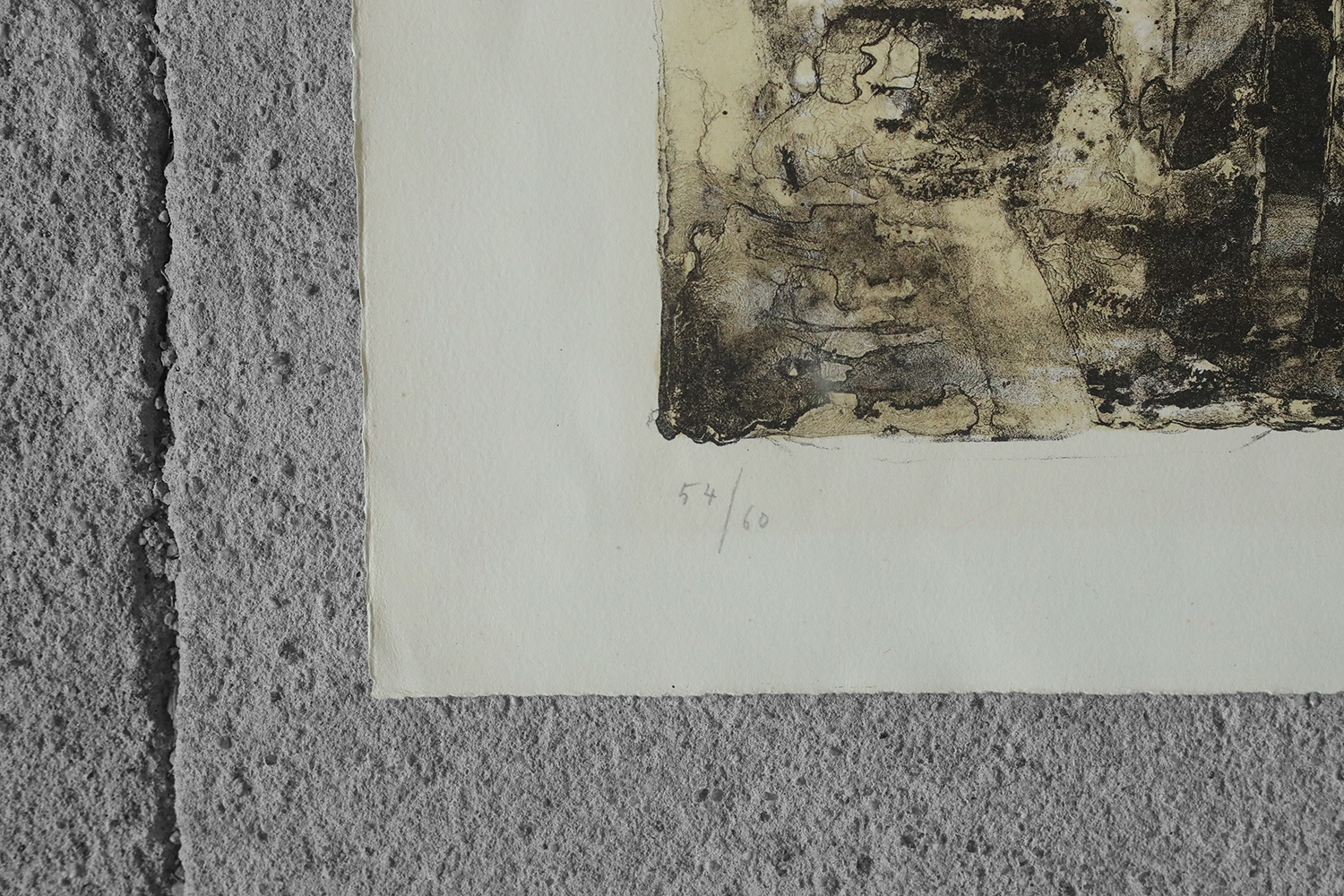René Genis, Lithograph on BFK Rives Paper, 1970s