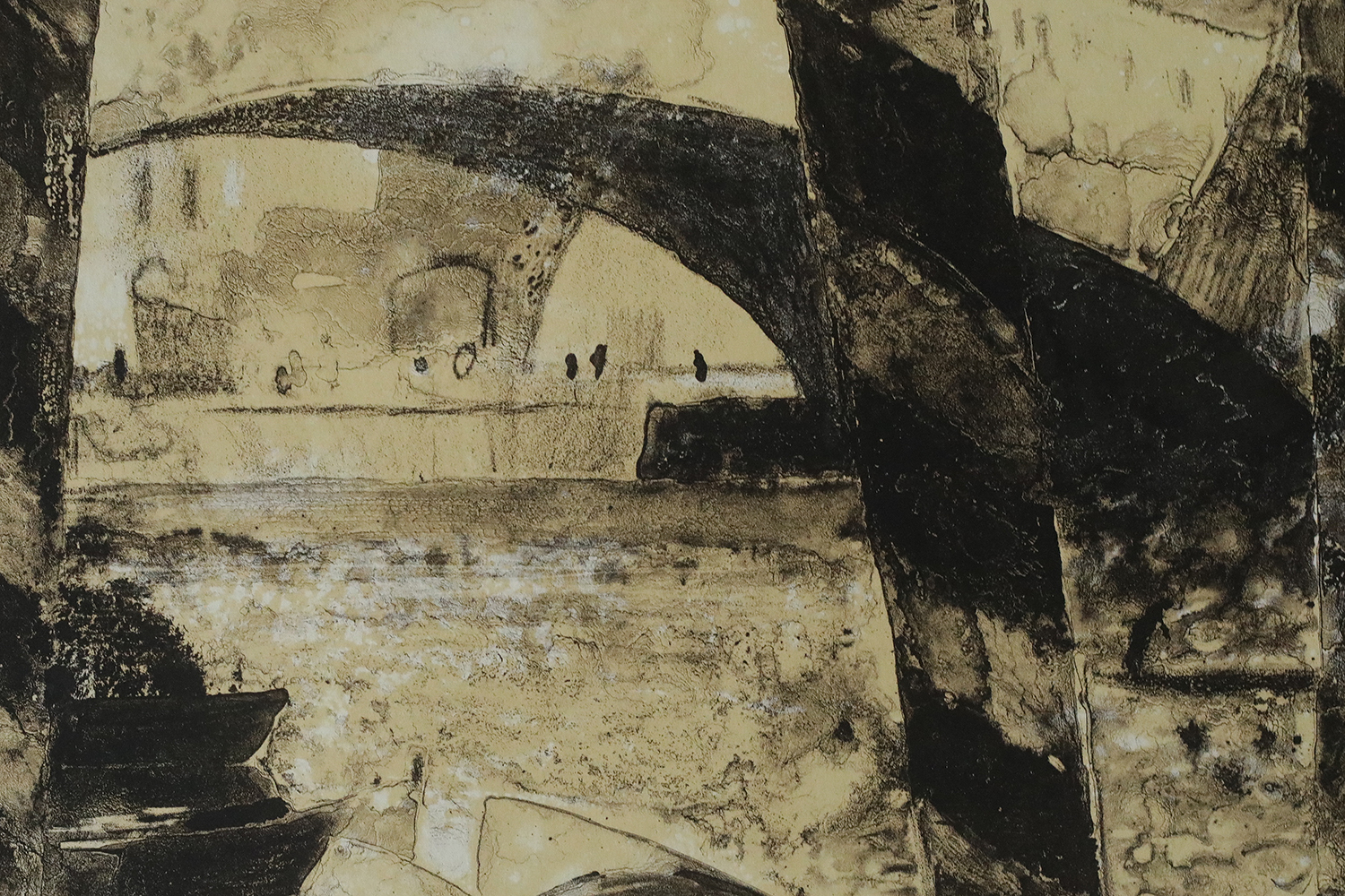 René Genis, Lithograph on BFK Rives Paper, 1970s