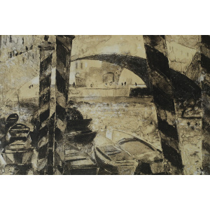 René Genis, Lithograph on BFK Rives Paper, 1970s