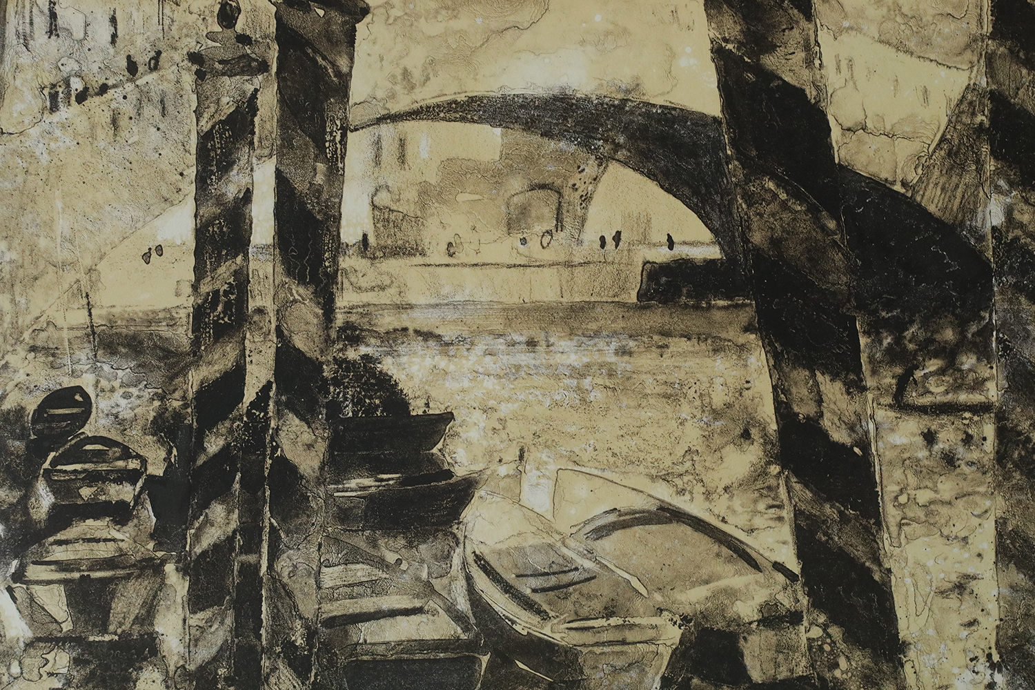 René Genis, Lithograph on BFK Rives Paper, 1970s