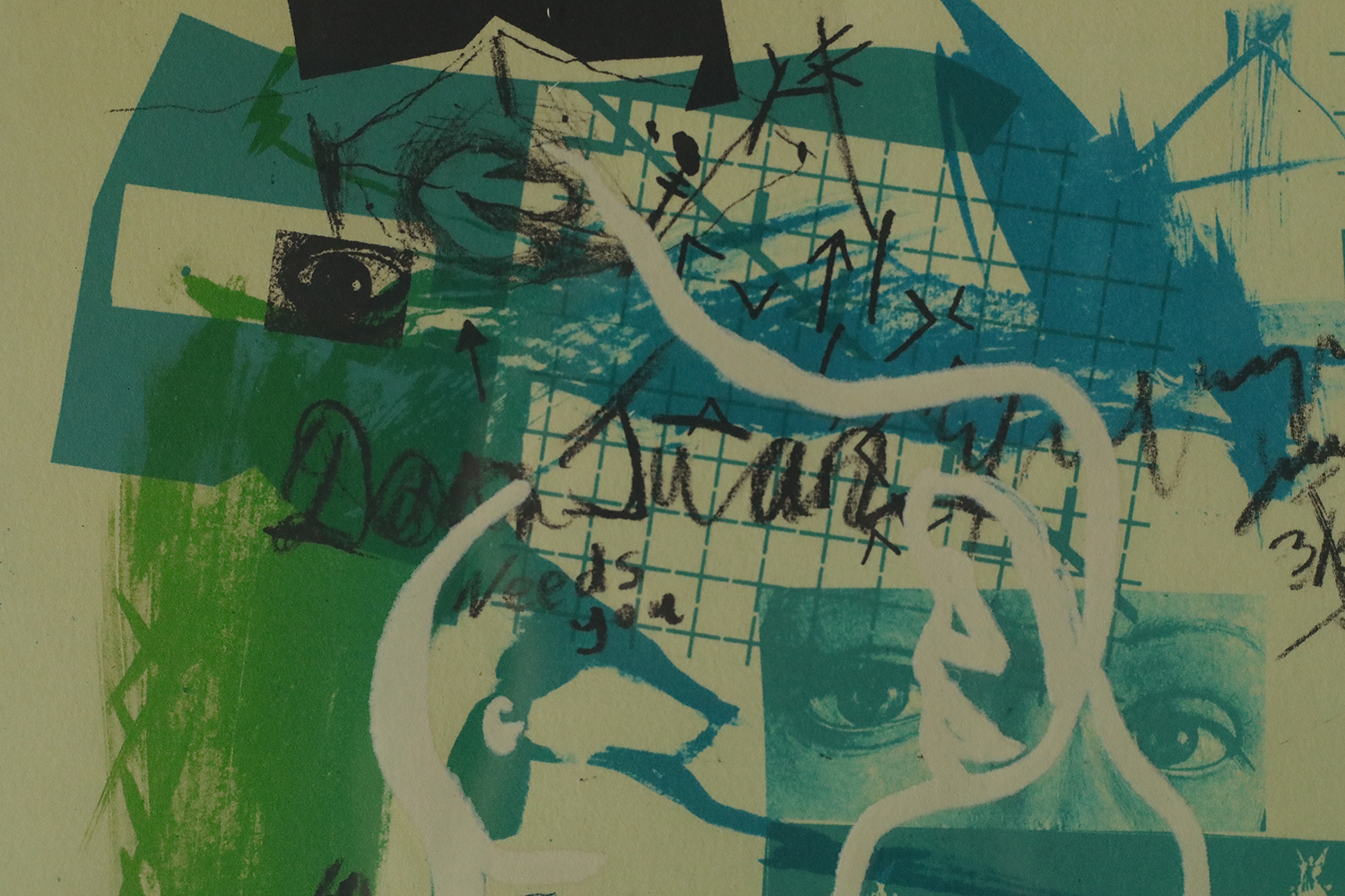 Poul Esting, Don Juan, Color Lithograph, Framed