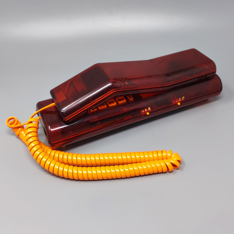 1990s Swatch Twin Phone "Deluxe" With The Original Box. Memphis Style