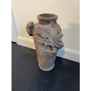 Large Japanese Dragon Vase circa 1890