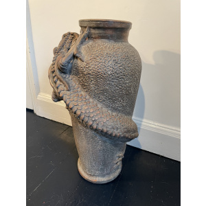 Large Japanese Dragon Vase circa 1890