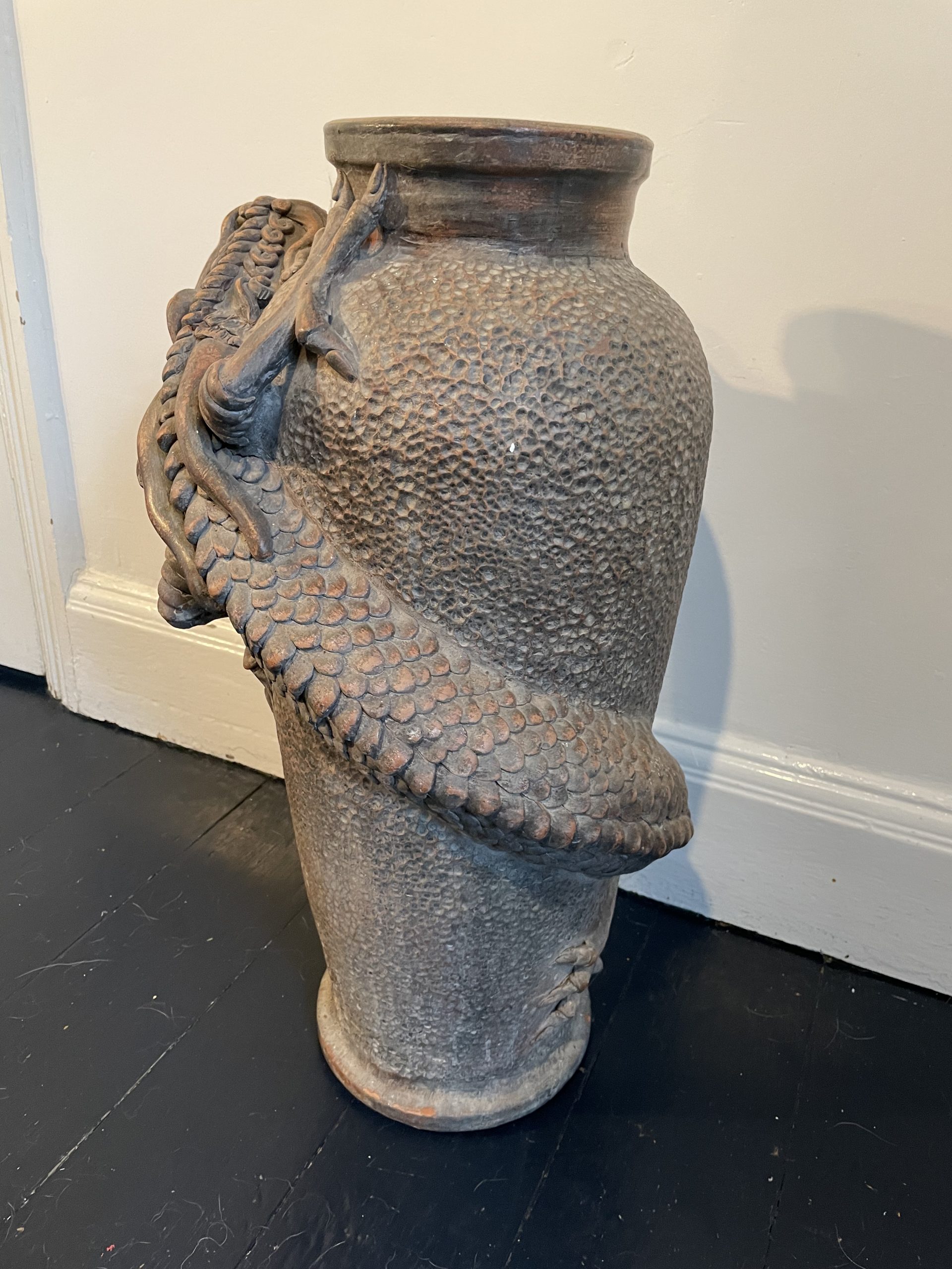 Large Japanese Dragon Vase circa 1890