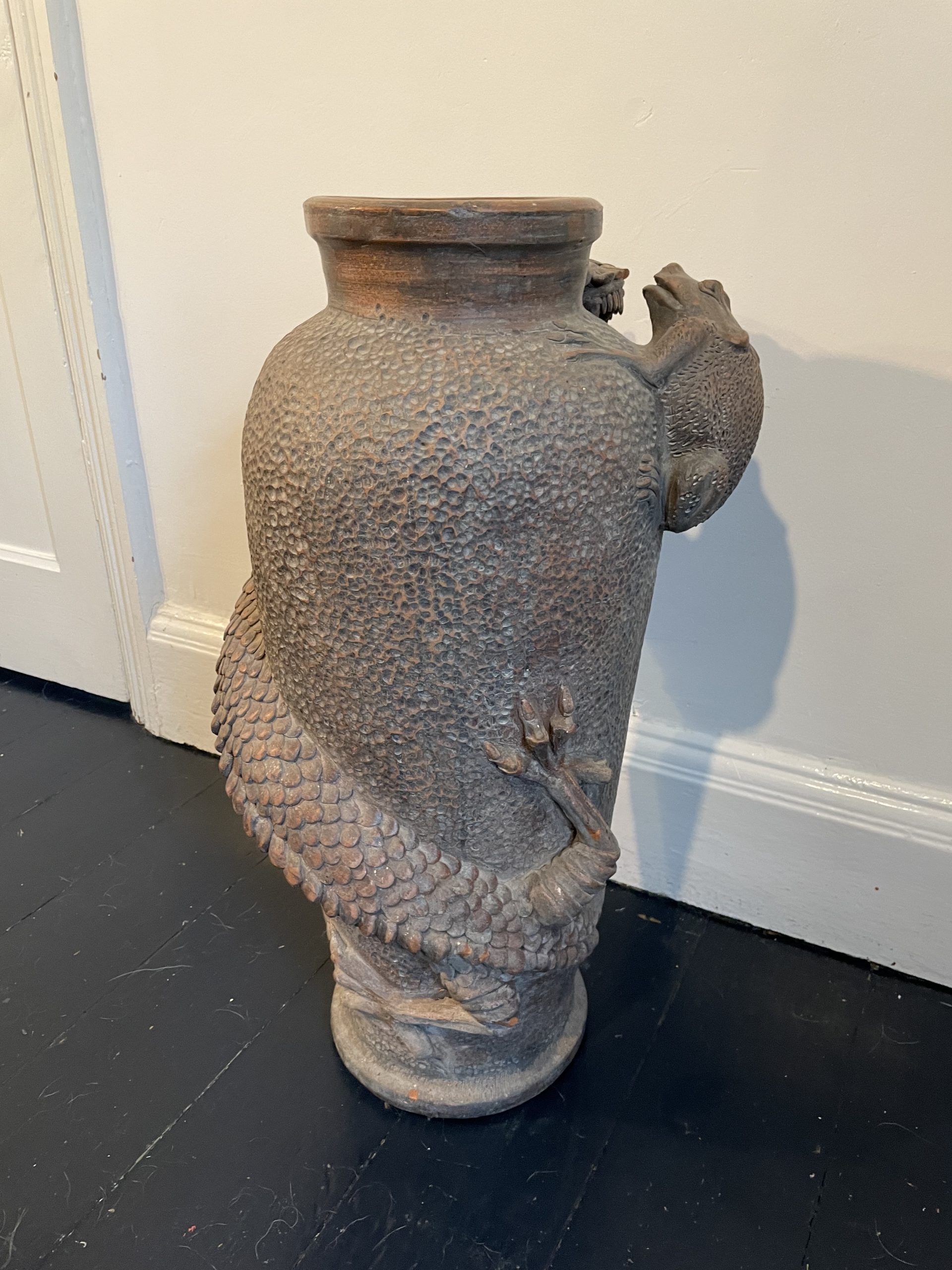 Large Japanese Dragon Vase circa 1890