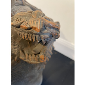 Large Japanese Dragon Vase circa 1890