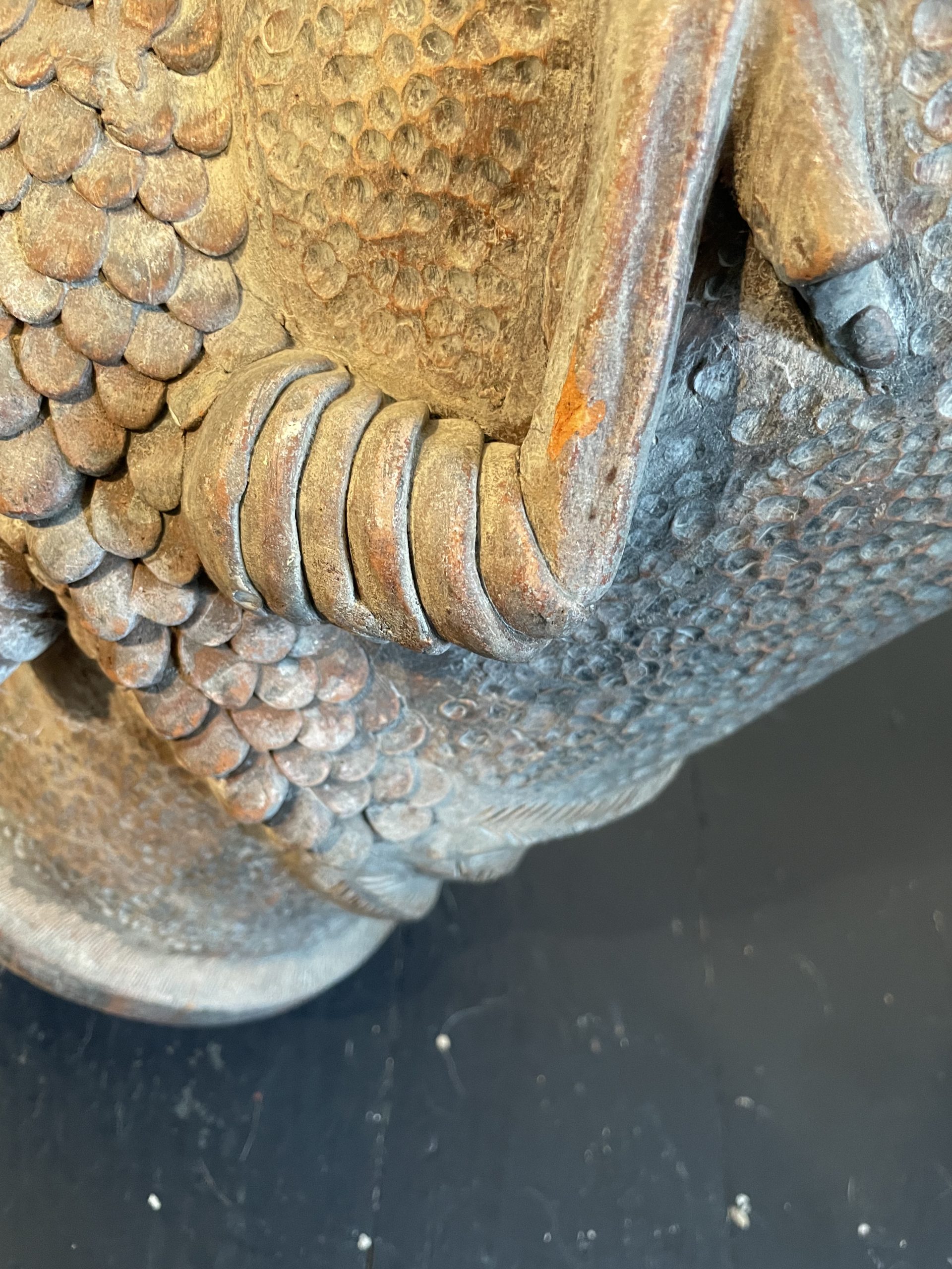 Large Japanese Dragon Vase circa 1890