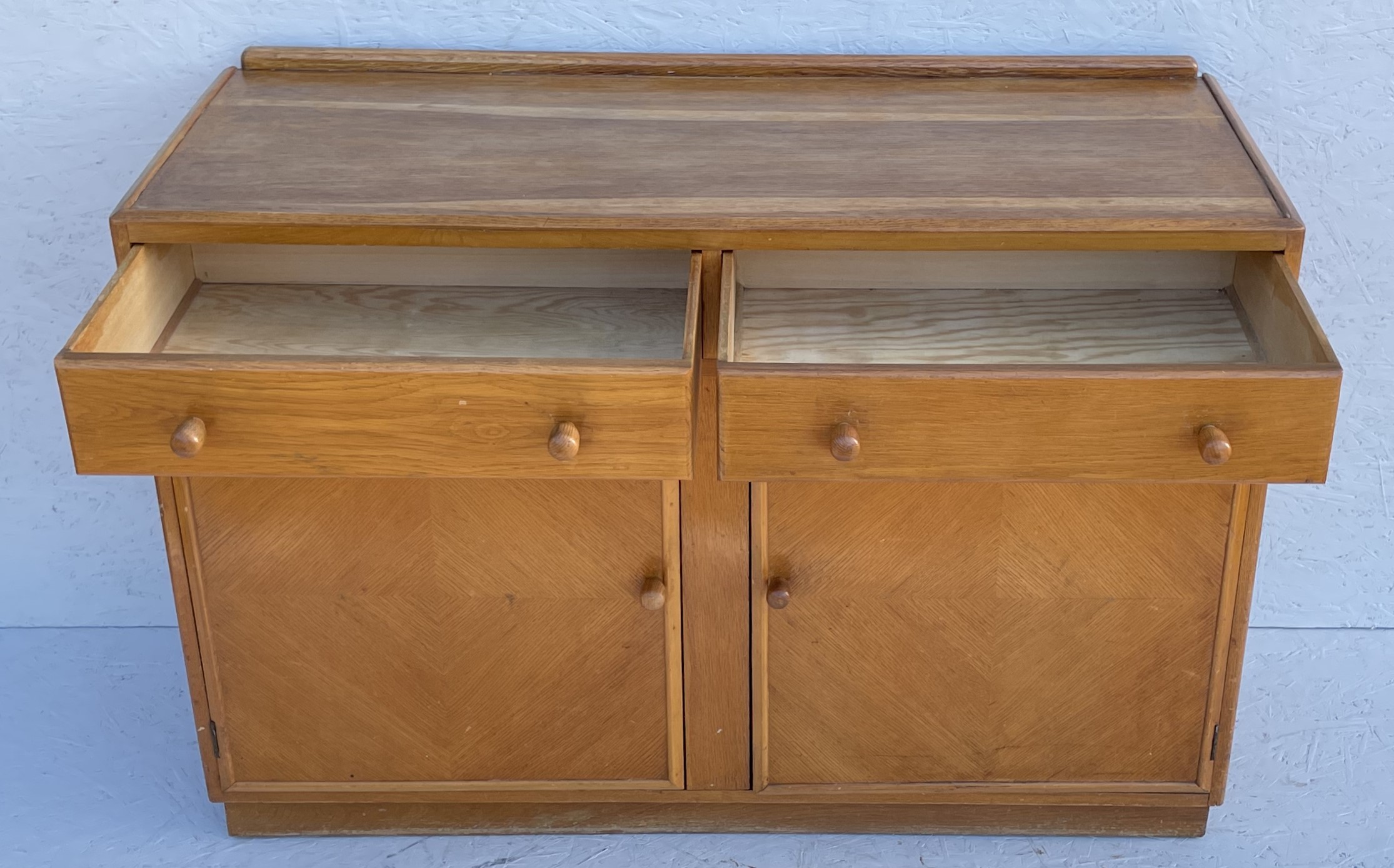 1930s Oak and Pine Sideboard