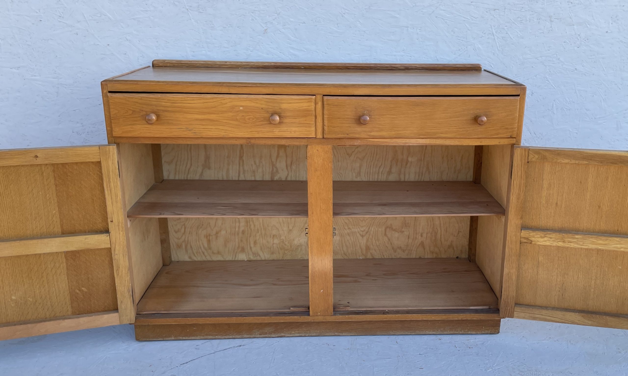 1930s Oak and Pine Sideboard