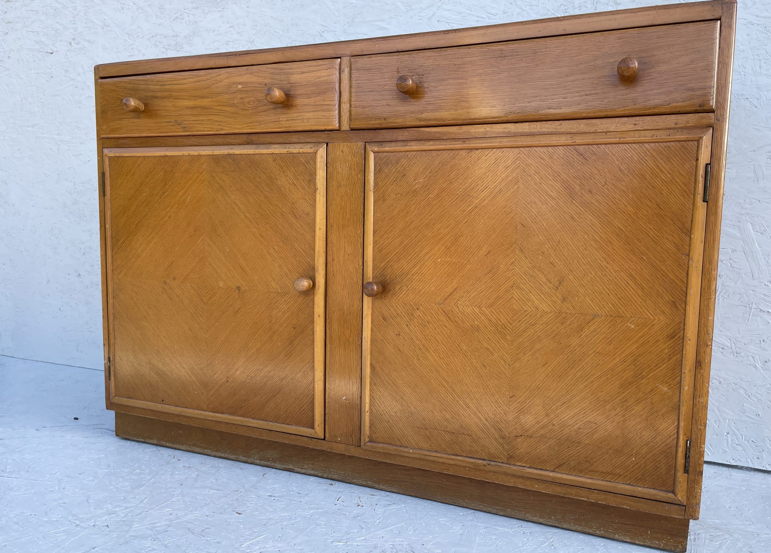 1930s Oak and Pine Sideboard
