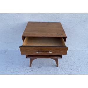 Mid Century Hungerford Memphis Teak Bedside Cabinet