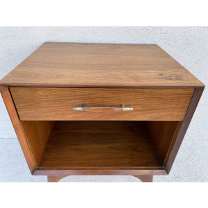 Mid Century Hungerford Memphis Teak Bedside Cabinet