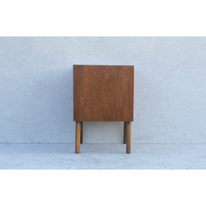 Mid Century Hungerford Memphis Teak Bedside Cabinet