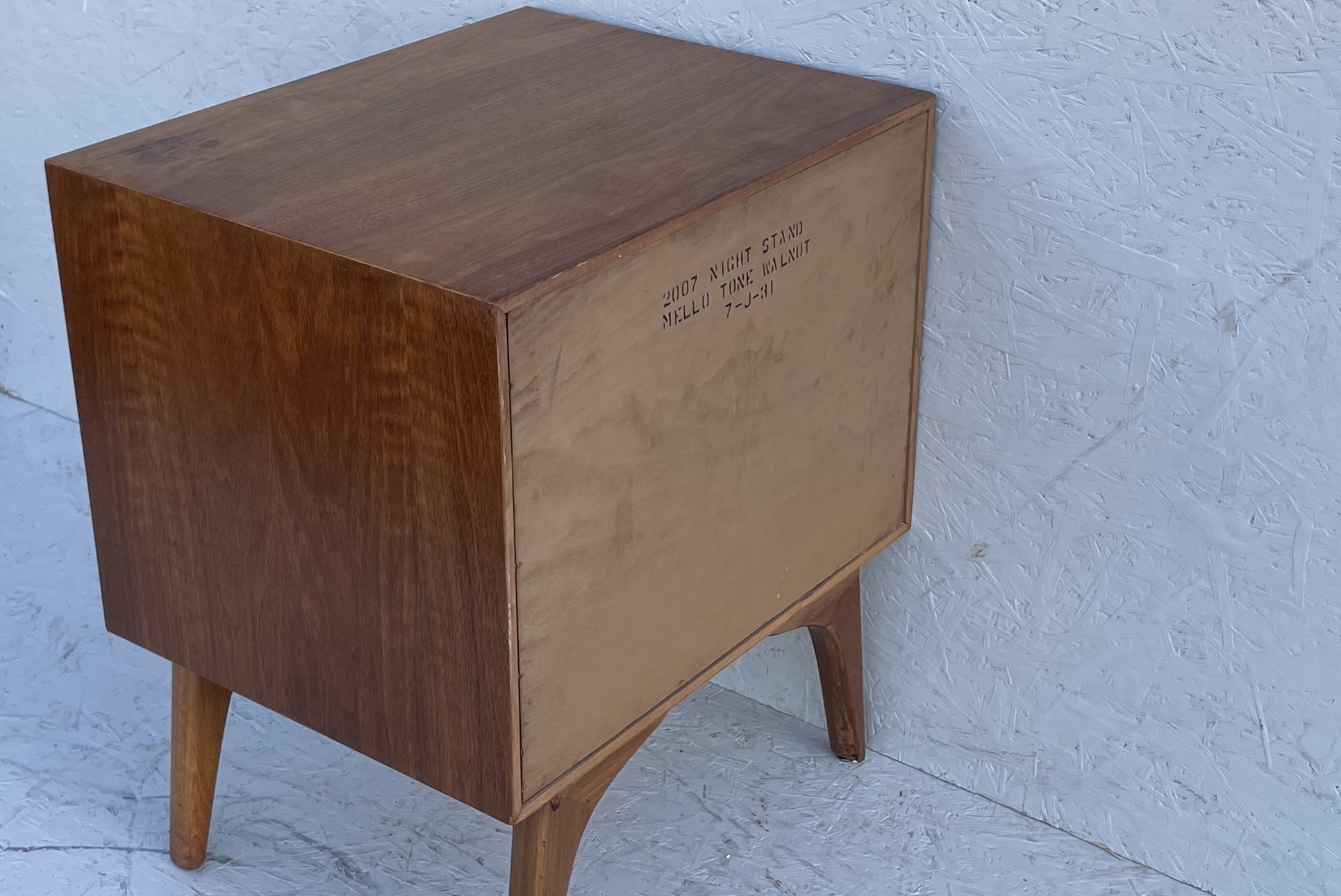 Mid Century Hungerford Memphis Teak Bedside Cabinet