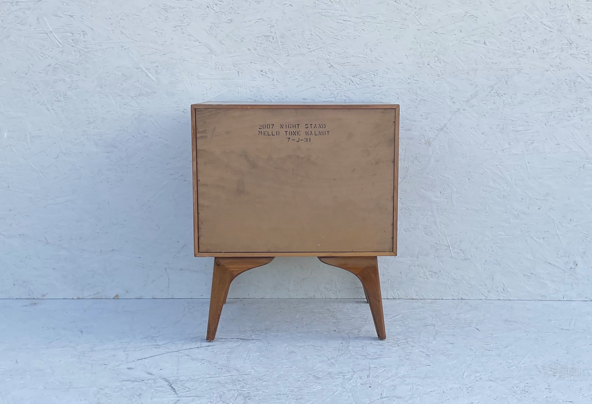 Mid Century Hungerford Memphis Teak Bedside Cabinet