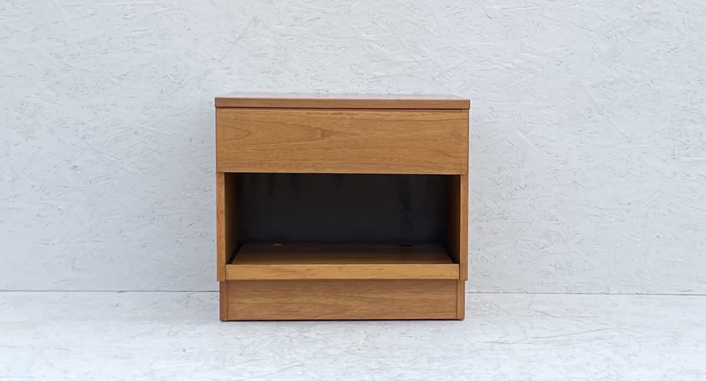 Vintage 1970s Teak Media Cabinet