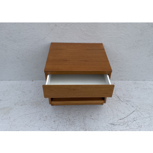 Vintage 1970s Teak Media Cabinet