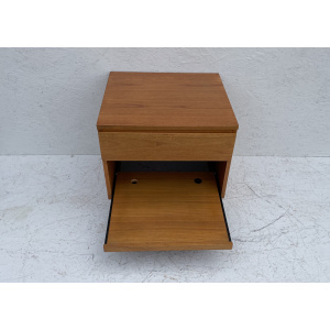 Vintage 1970s Teak Media Cabinet