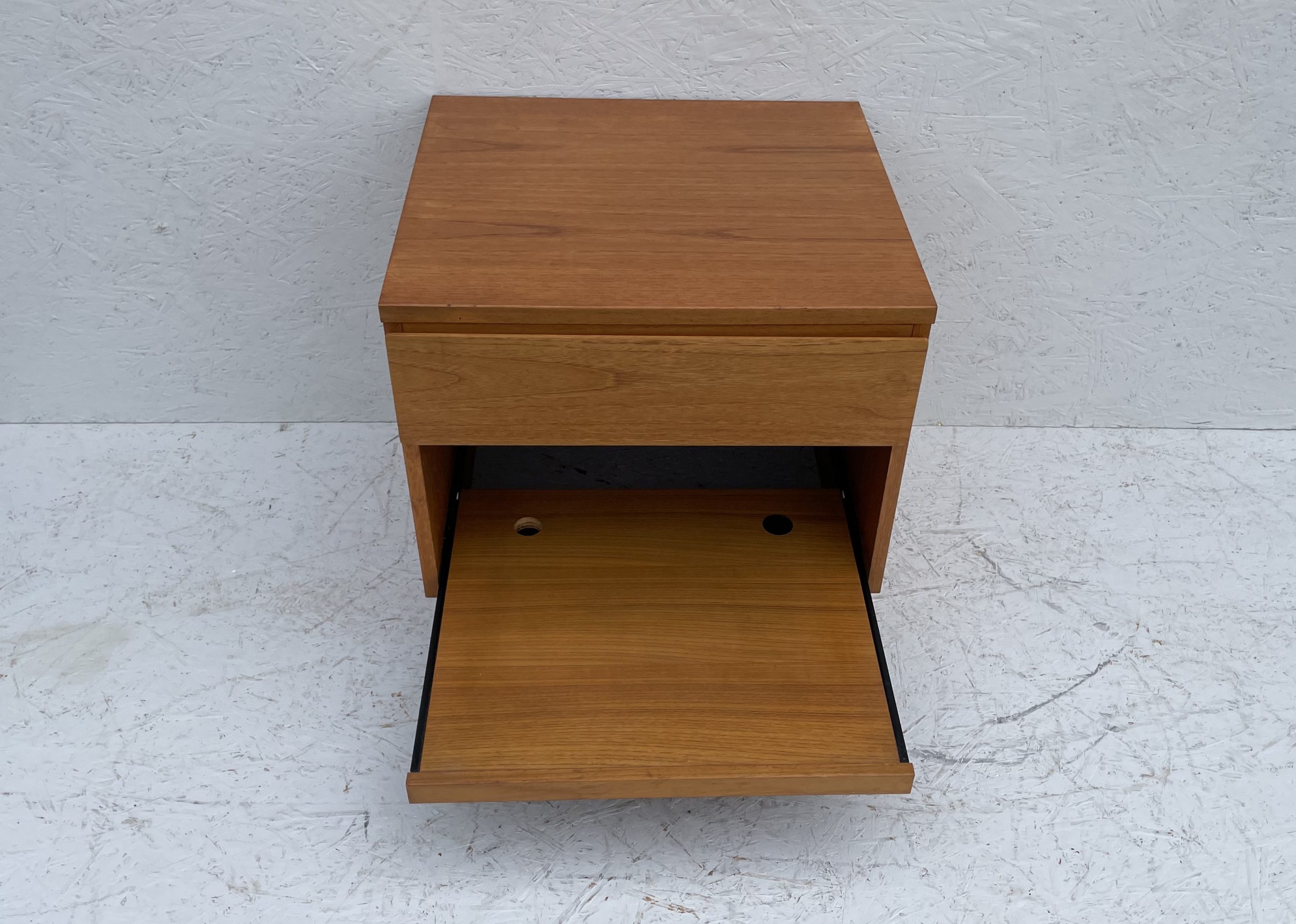Vintage 1970s Teak Media Cabinet