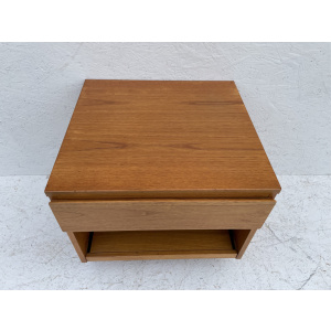 Vintage 1970s Teak Media Cabinet