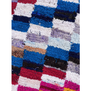 Moroccan Abstract Hand Made Cotton Rug