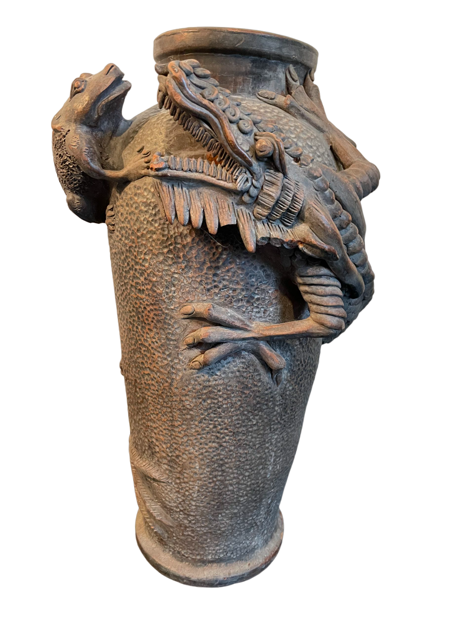 Large Japanese Dragon Vase circa 1890