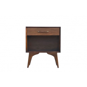 Mid Century Hungerford Memphis Teak Bedside Cabinet