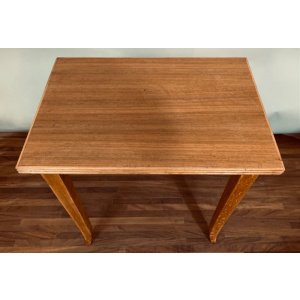 Set of 3 1960s English Stackable Teak Nest of Tables